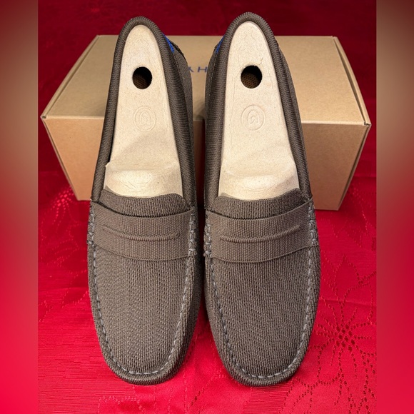 Rothy\'s The Driving Loafer Brown Herringbone main image 5